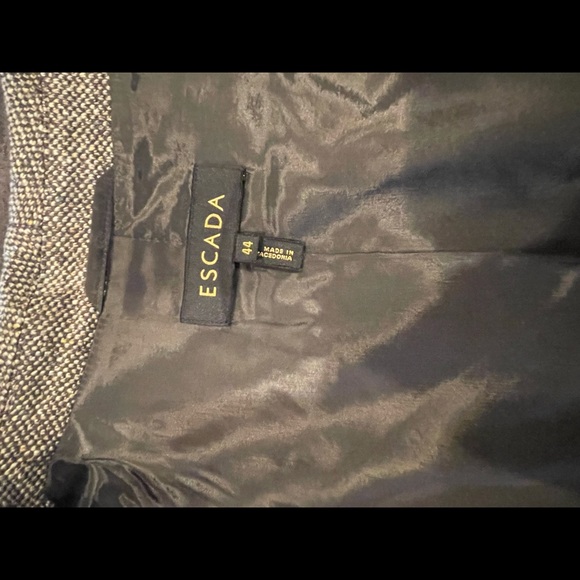 Escada Blazer - Brown Tweed - Size 44 - Picture 5 of 7
